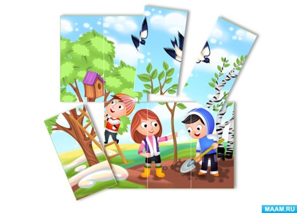 Весна лэпбук для детей