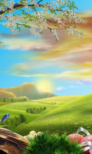 Фон природа для детей