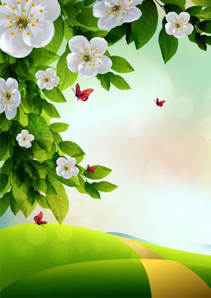 Весенний фон