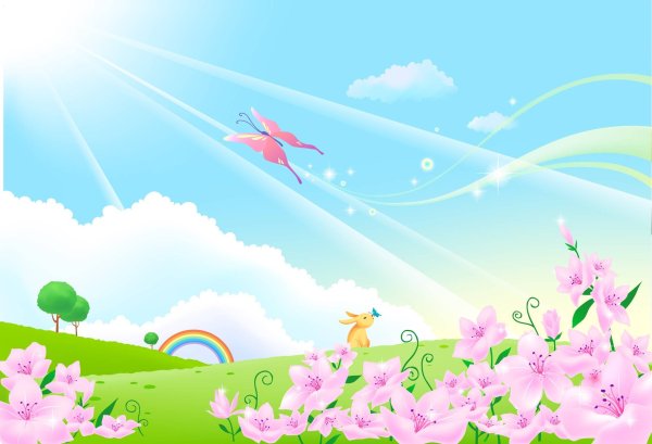 Детский фон