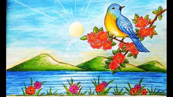 Поющая природа рисунки