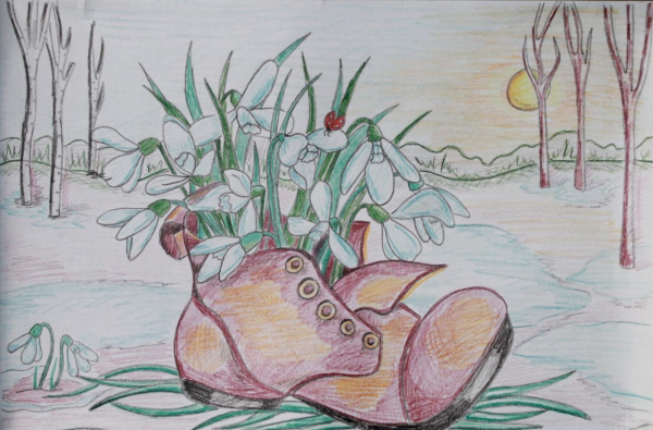 Алексей Николаевич Плещеев Весна иллюстрация