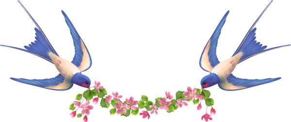 Птички ласточки для оформления