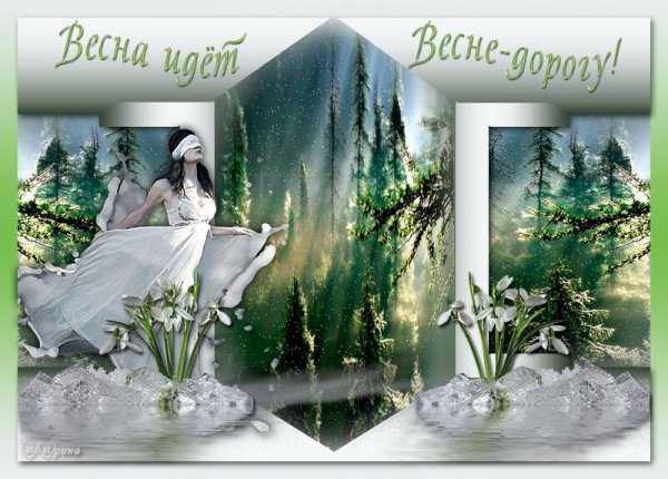 Весна идёт весне дорогу