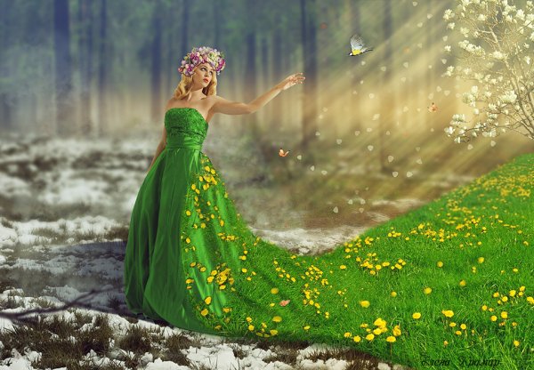 Поздравление с весной