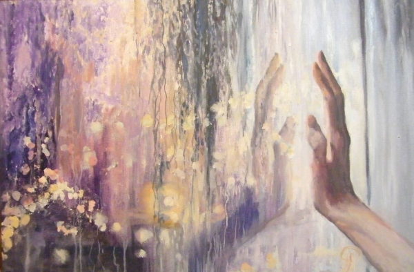 Человек под дождем