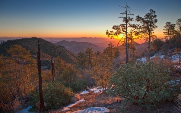 Поздняя осень в горах