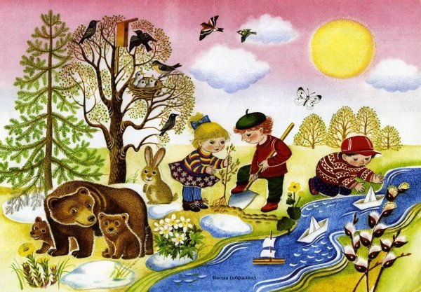 Весна для детей дошкольного возраста
