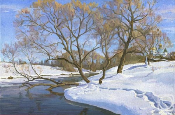 Иллюстрации к стихам Тютчева Весенняя гроза