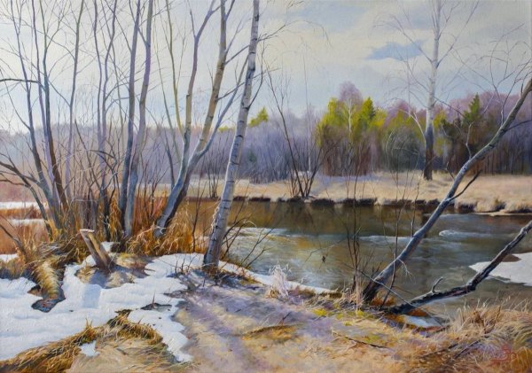 Фёдора Ивановича Тютчева «весенние воды».