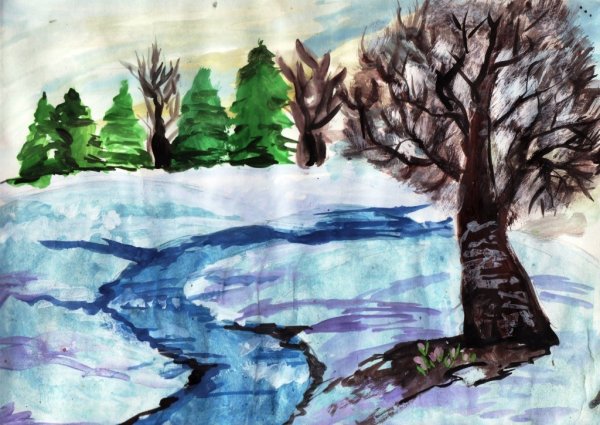 Стихотворение ф Тютчева весенние воды