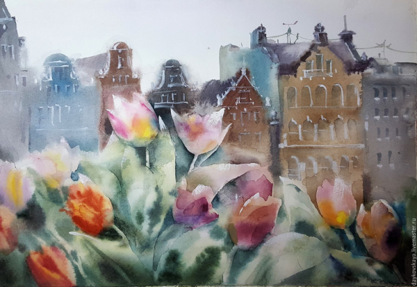 Марина Дайковская художник город