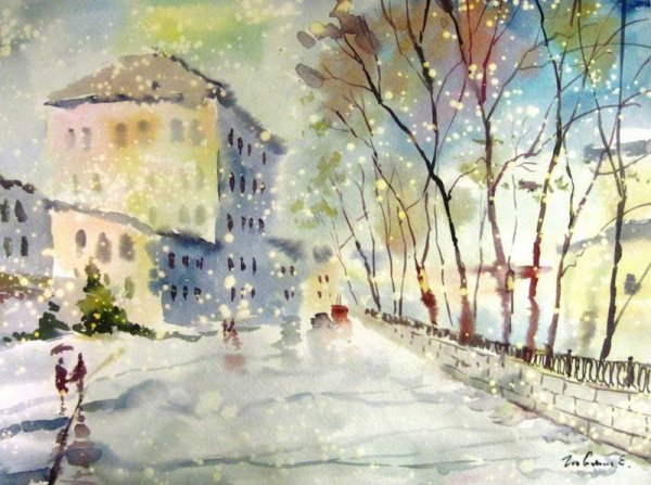 Евгений Гавлин первый снег