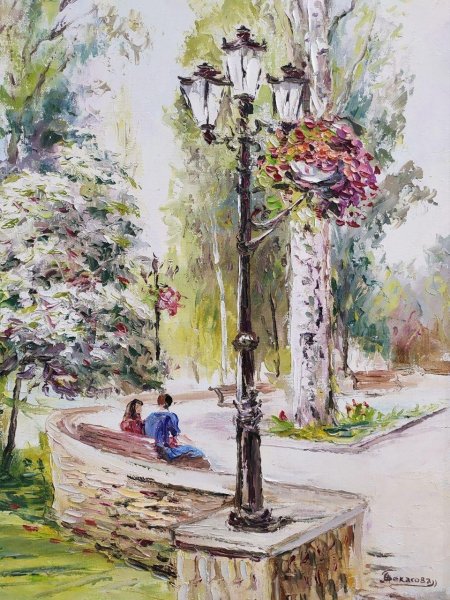 Художник Людмила Бекасова Весна