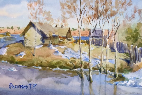 Пейзаж рисунок