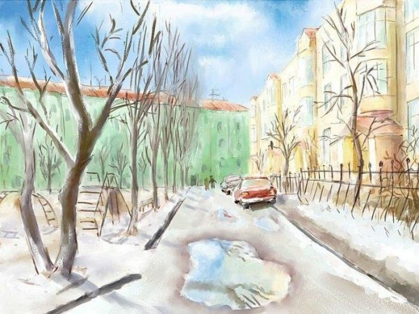 Городской пейзаж