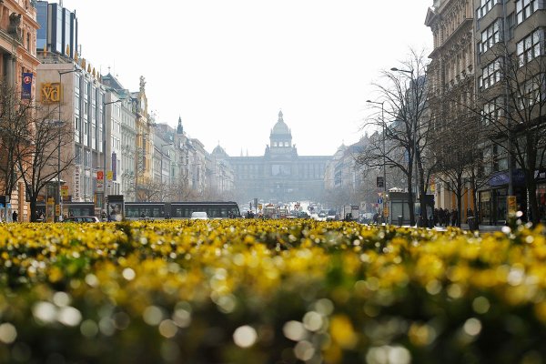 Весна в Европе