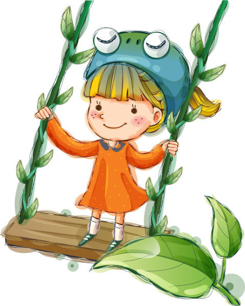 Весенние цветы мультяшные