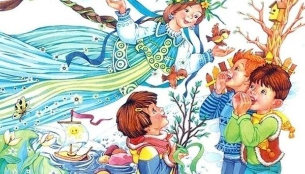 Весна красна для детей