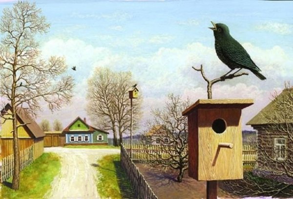 Весна рисунок