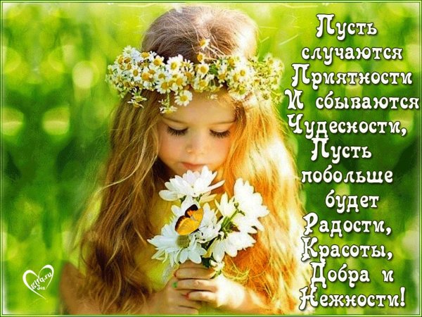 Пожелания радости жизни