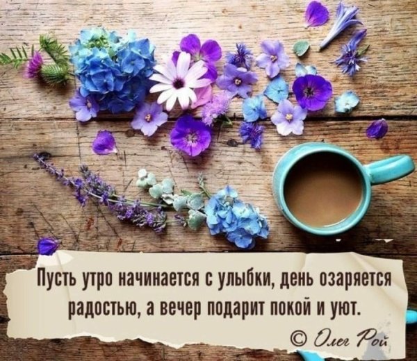 Картинки с добрым утром с природой и пожеланием
