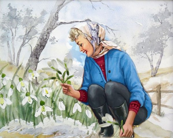 Красивый приход весны