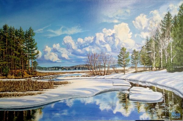 Жуковский ледоход
