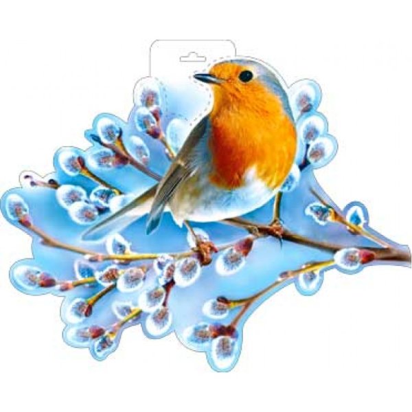 Вырубные весенние птицы