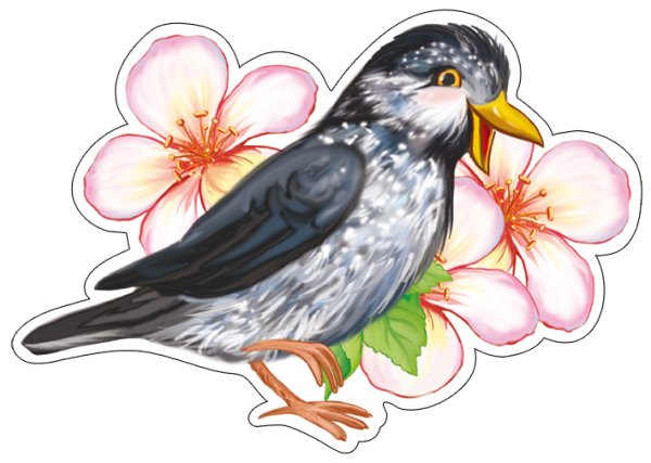 Весенние птицы для украшения группы