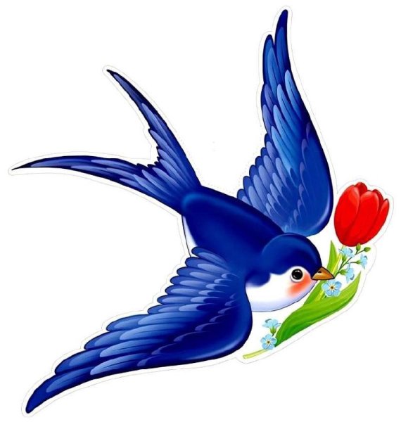 Птицы аппликация для детей