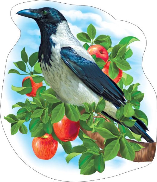 Детский фон с птичками