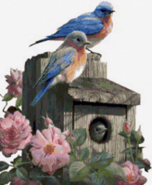 Ласточка украшение