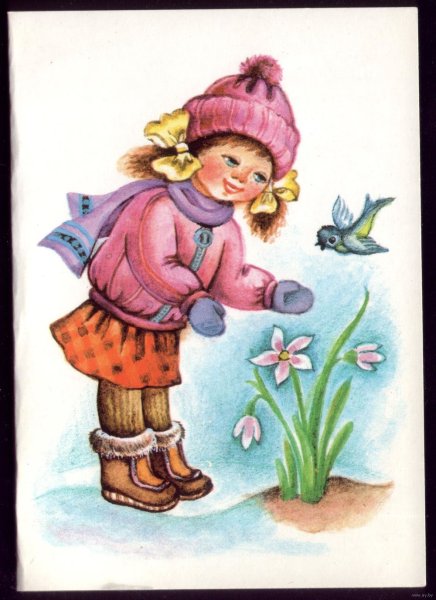 Весенний лес для детей