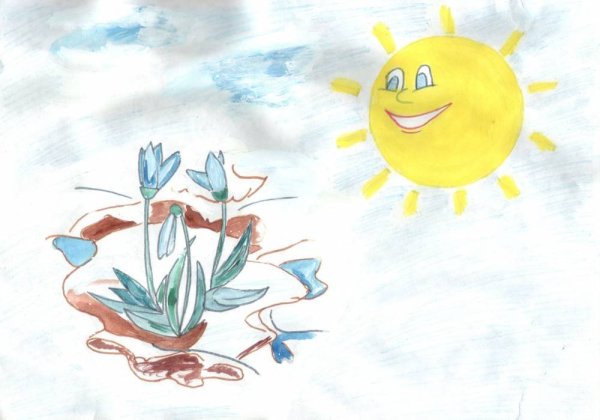 Весенний пейзаж л Яхнина