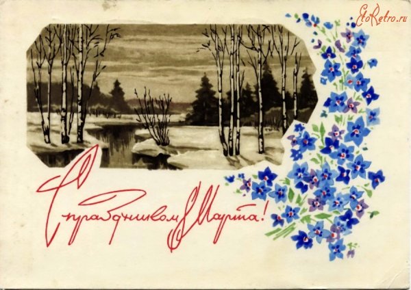 Весенние рисунки