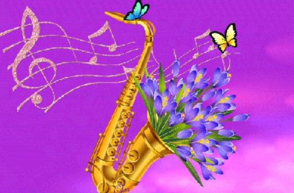 Весенний фон для афиши