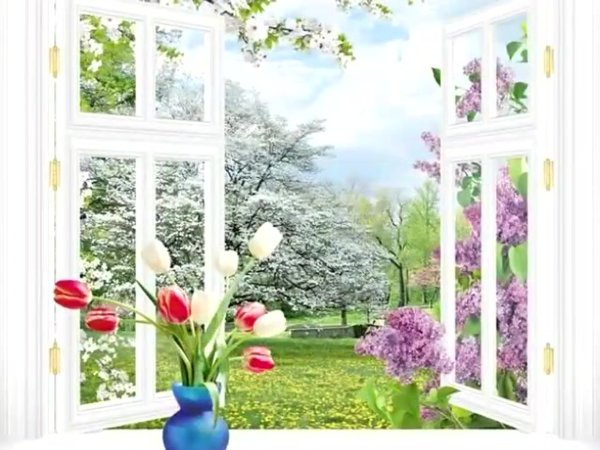 Сказочное летнее утро