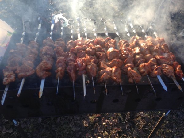 Весна шашлыки природа