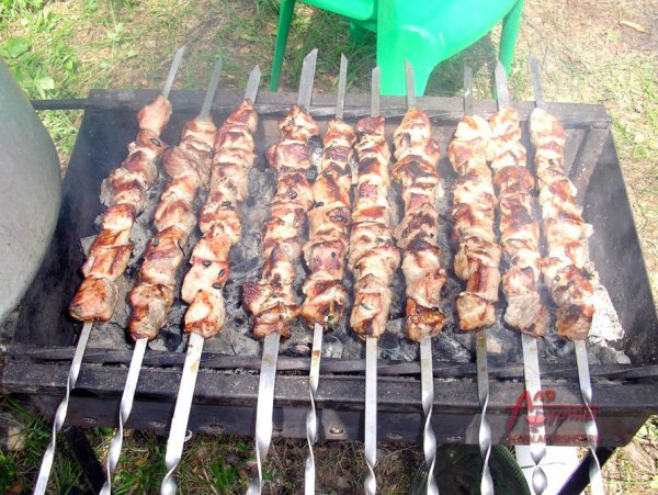 Я на шашлыках