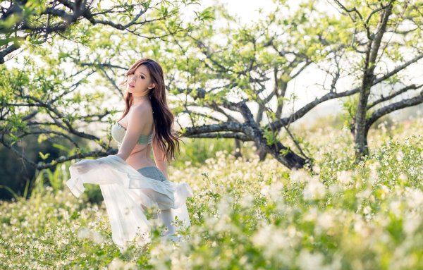 Ранняя Весна девушка