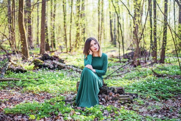 Фотосессия в лесу
