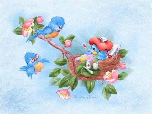 Весенняя капель рисунок