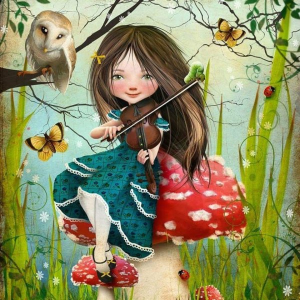 Иллюстрации художницы Mila Marquis