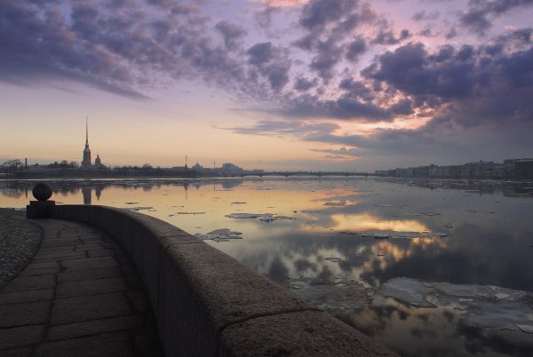 Нева пейзаж