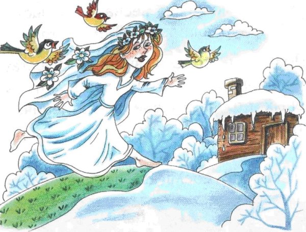 Встреча зимы с весной