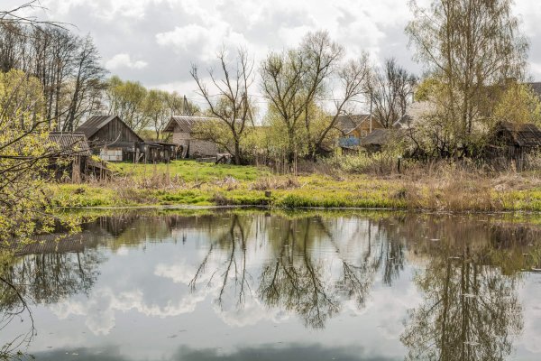 Ранняя Весна в деревне