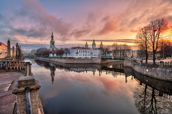 Нева Петербург отражения