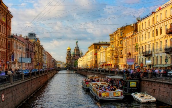 Санкт-Петербург каналы лето