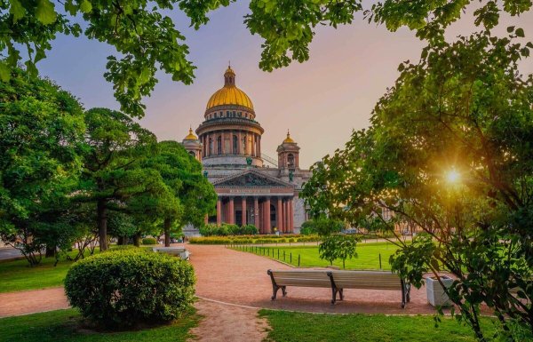 Питер лето Иссаковский собор
